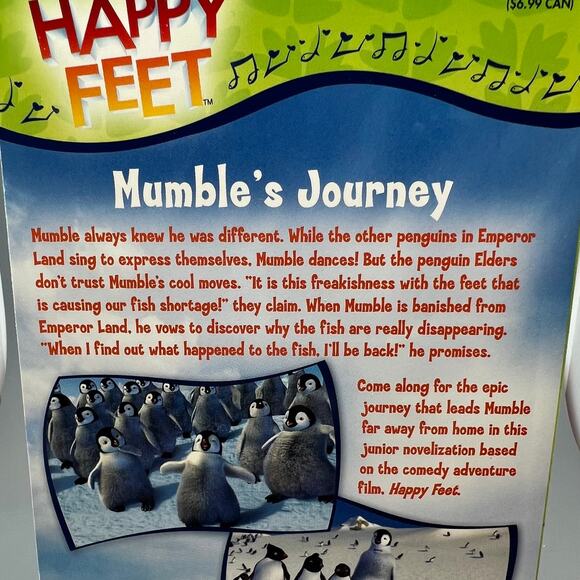 Happy Feet Penguin Plush Toy, Watch, Book & Washcloth - Picture 4 of 6